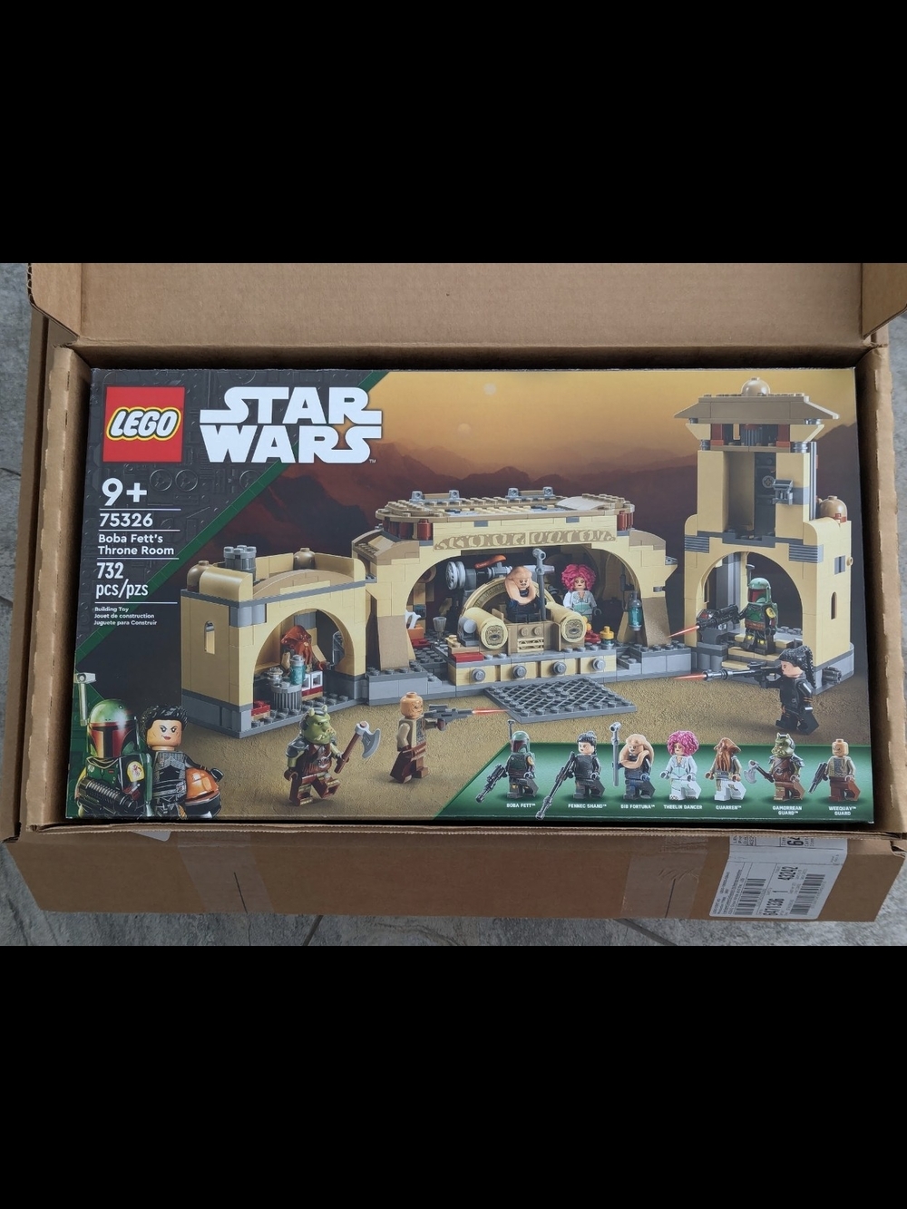 The LEGO Star Wars Boba Fett's Throne Room set (75326) - Picture 3 of 6